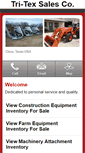 Mobile Screenshot of m.tritex-sales.com